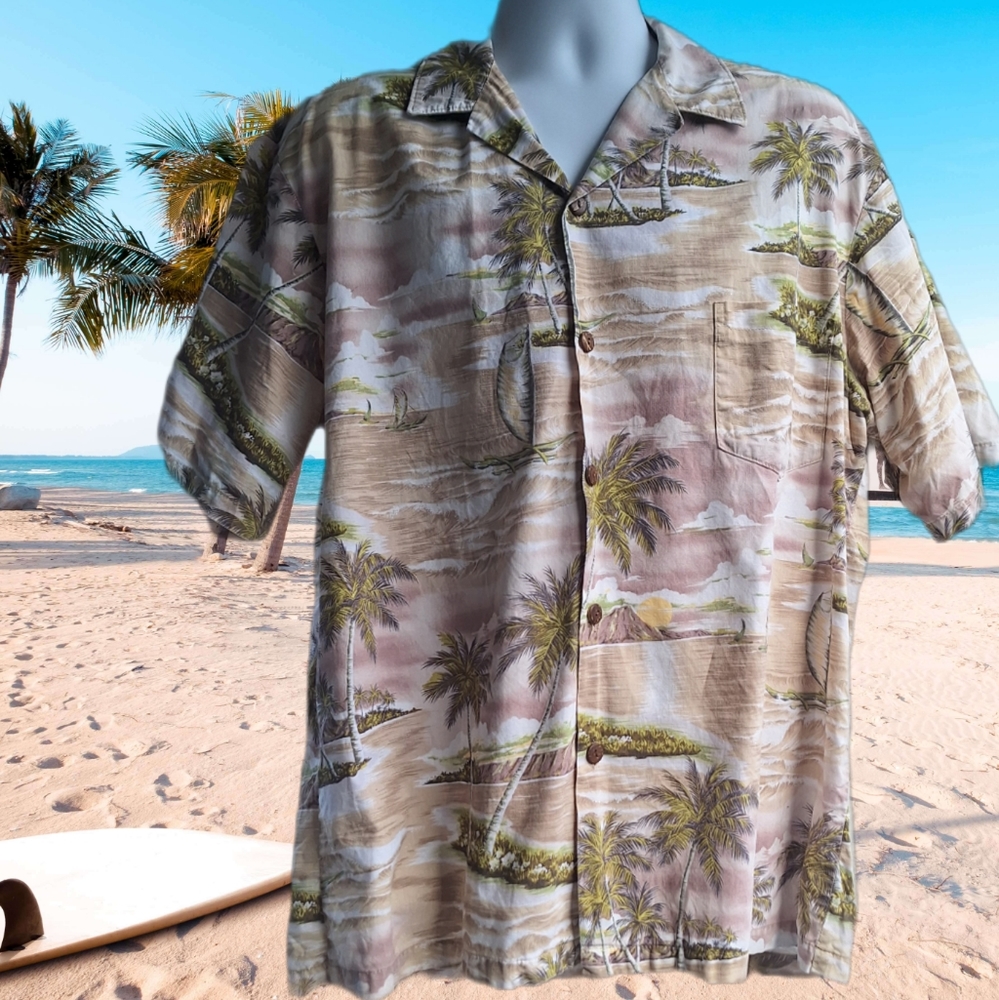 Vintage Hilo Hattie XL Aloha shirt
